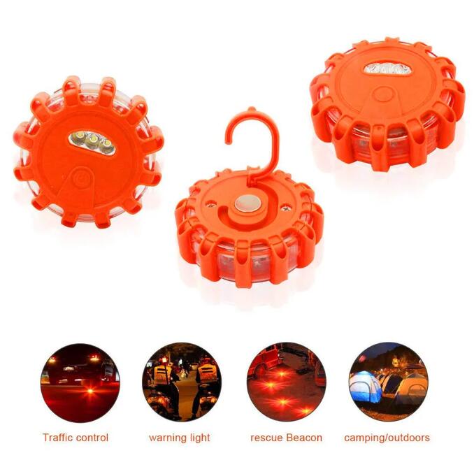 Magnetic LED Roadside Emergency Flare